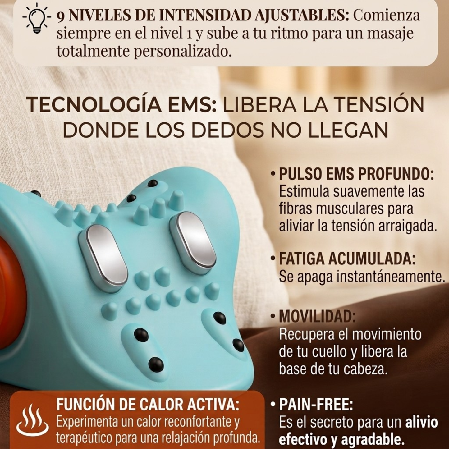 X - FLP - MASAJEADOR CUELLO PROFESIONAL