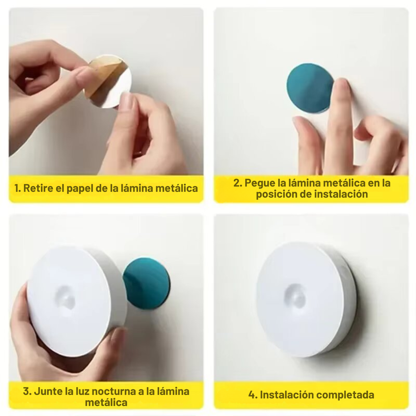 Luz  Led Nocturna con Sensor de Movimiento